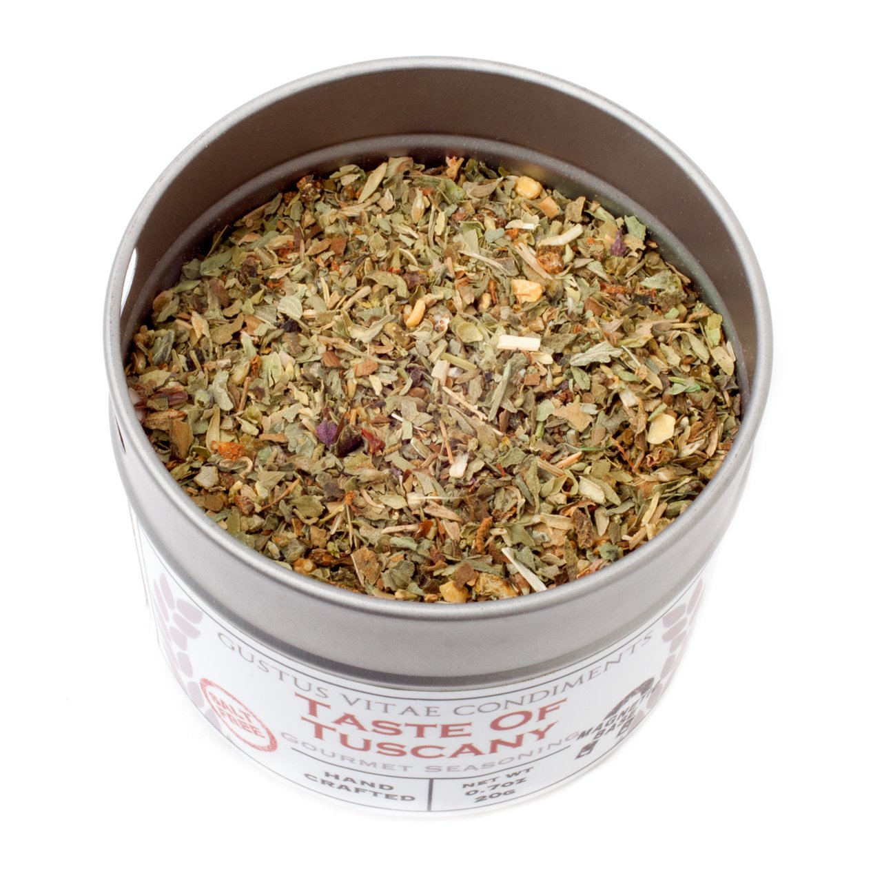 Salt-Free Gourmet Seasoning Collection  Non-Gmo  6 Magnetic Tins  Small Batch Spice Blends