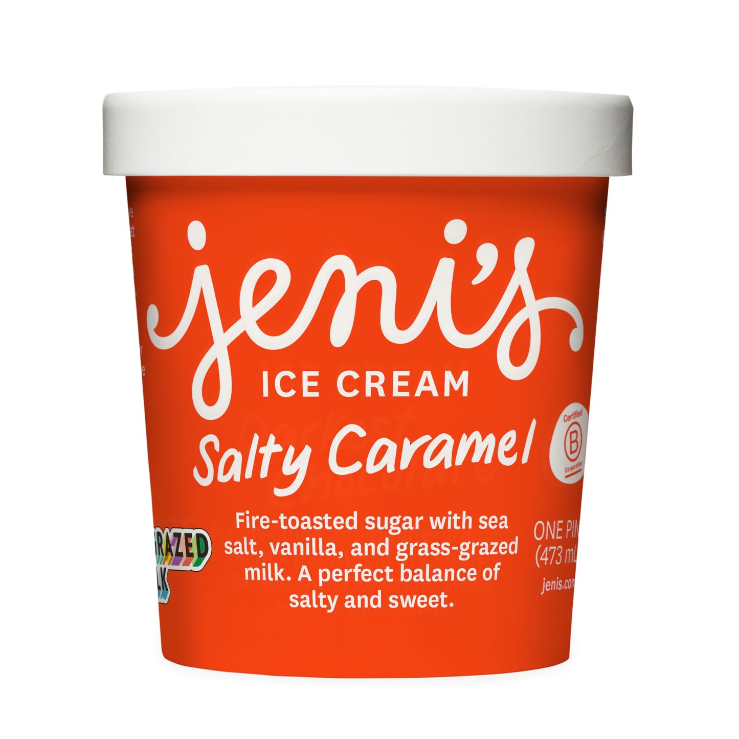 Jenis Splendid Ice Creams Salty Caramel Ice Cream, 16 oz (Frozen)