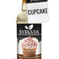 Syruvia Coffee Syrup  Cupcake Flavored Syrup for Drinks  Lattes  and Desserts - 25.4 fl oz 