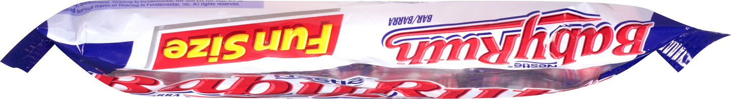 Baby Ruth Fun Size Chocolate Bars, 11.5 oz, Pack of 1, Model 91829