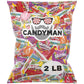 CANDYMAN Assorted Candy Variety Pack 2lbs of Pinata Stuffers  Bulk Candy for Party Favors Goodie Bags for Birthday Party  Candies in Bulk Individually Wrapped