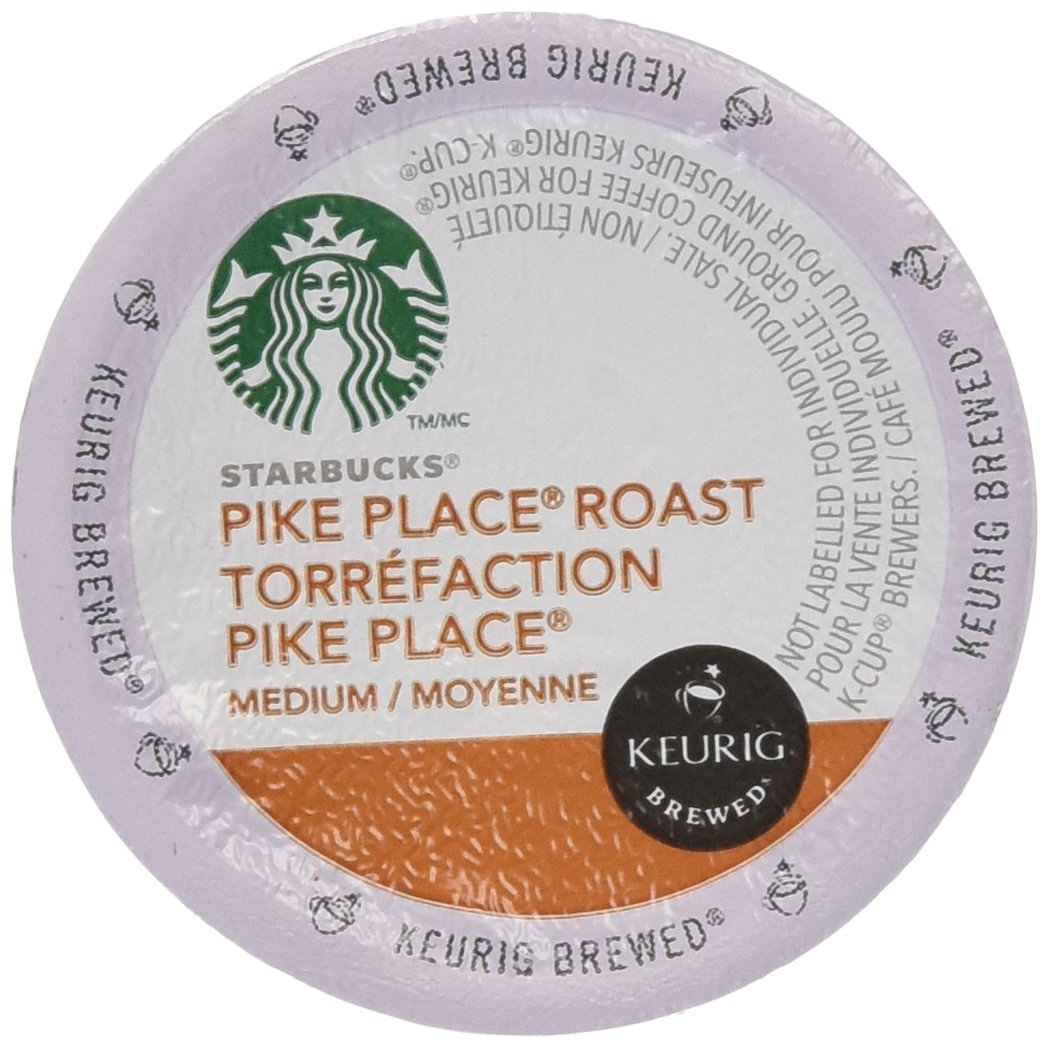 Starbucks Pike Place Roast K-Cup for Keurig malt-inspired, 160 Count, Model 09512