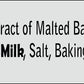 Soda Fountain Malted Milk Powder 1 lb. Canister - Malt Powder for Ice Cream and Baking