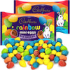 Cadbry Mini Eggs Milk Chocolate 2 Pack Rainbow Mini Chocolate Eggs with Rainbow Coating Shell, For Easter Baskets, Buffets and T