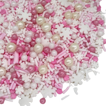 Sprinkles | Frozen in Sugar Sprinkle Mix | Blue Sprinkles | Confetti Sprinkles | Metallic Sprinkles | Snowflake Sprinkles | Cake