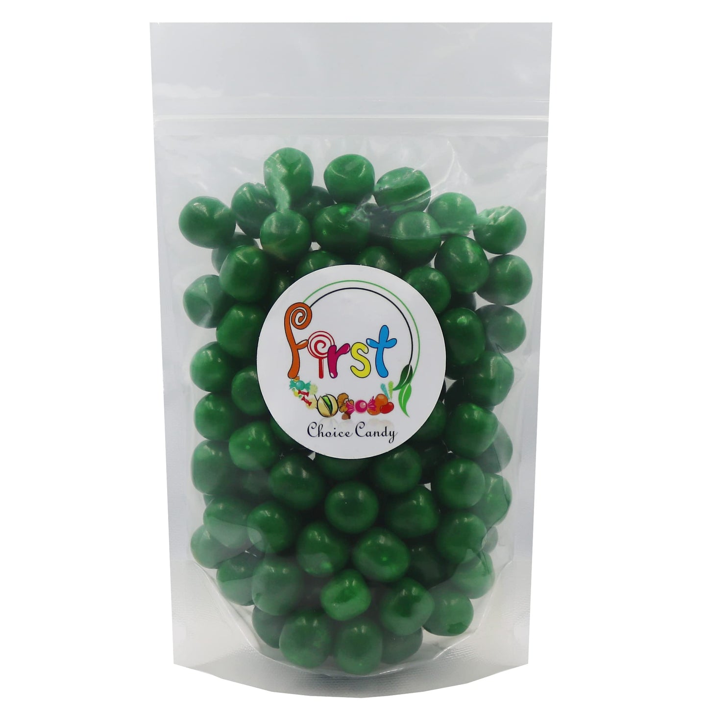 FirstChoiceCandy Sour Chewy Fruit Candy Balls - Green Apple Flavor, 5 Pound Pack