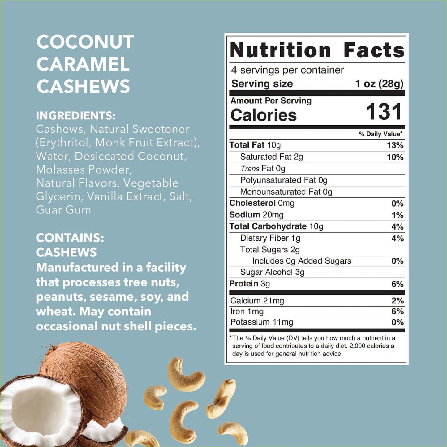 Earthside Farms Candied Nuts, A Keto Friendly, Low Carb, Low Sugar Snack, Individual Packs Of Flavored Nuts Coated In A Sweet Ca
