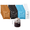 Copper Cow Coffee Vietnamese Pour Over Coffee With Sweetened Condensed Milk Creamer - Single-Serve And All-Natural Pre-Filled Co