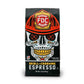 Fire Department Coffee Skull Crushing Espresso Ground Coffee - 12 oz - Veteran Owned - Roasted in the USA