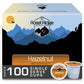 Roast Ridge Single Serve Coffee Pods, Hazelnut Blend, Medium Roast, 100 Count