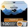 Roast Ridge Single Serve Coffee Pods, Hazelnut Blend, Medium Roast, 100 Count