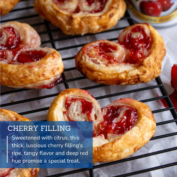 Solo Cake & Pastry Filling, Cherry, 12 Ounce (Pack Of 12) | Gluten-Free, Kosher Certified