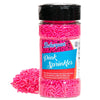 Bakerpan Pink Jimmies Sprinkles - 6 Ounces Pink Sprinkles for Cake Decorating - Edible Sprinkles for Cupcakes, Ice Cream, Cake D