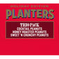 Planters Peanuts Holiday Trio Pack - Sweet n Crunchy, Honey Roasted, Cocktail - 3 Count Canisters - Blue/Black