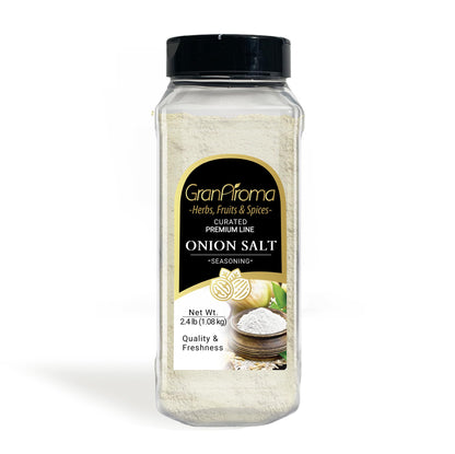 GranAroma Onion Salt, Savory Flavor, Versatile Seasoning (38.4 Ounce)