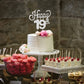 Lingteer Happy 19Th Birthday Silver Rhinestone Cake Topper - Cheers To 19Th Birthday Nineteen Years Old Party Cake Centerpieces