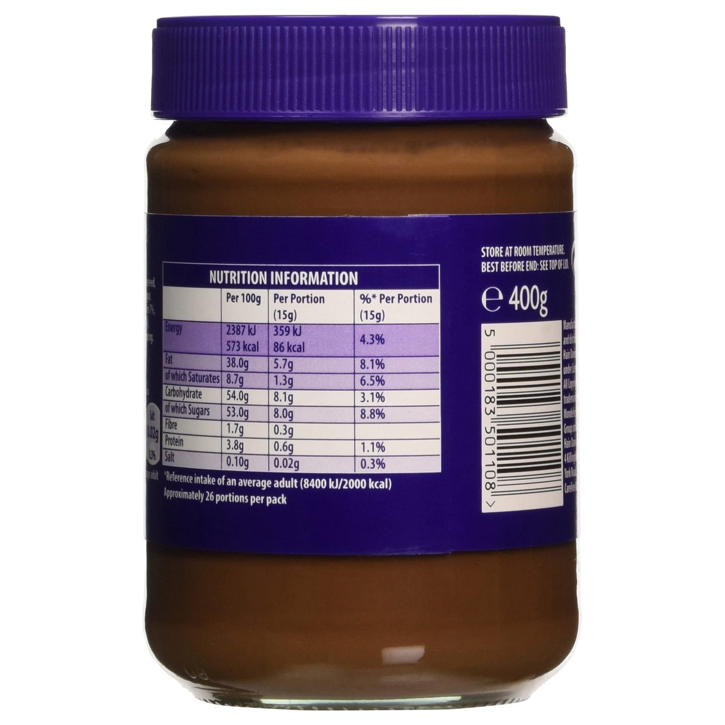 Cadburys Chocolate Spread 400G