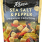 Reese Sea Salt And Black Pepper Croutons, 6-Ounces (Pack Of 12)