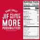 Jif Squeeze Creamy Peanut Butter, Smooth, Creamy Texture, Portable Peanut Butter Pouch 13 Ounces (Pack Of 1)