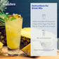 Gramzero All Natural Pineapple Zero Calorie Sugar Free Drink Mix, Great For Nutrition Club Loaded Tea, Stevia Sweetened