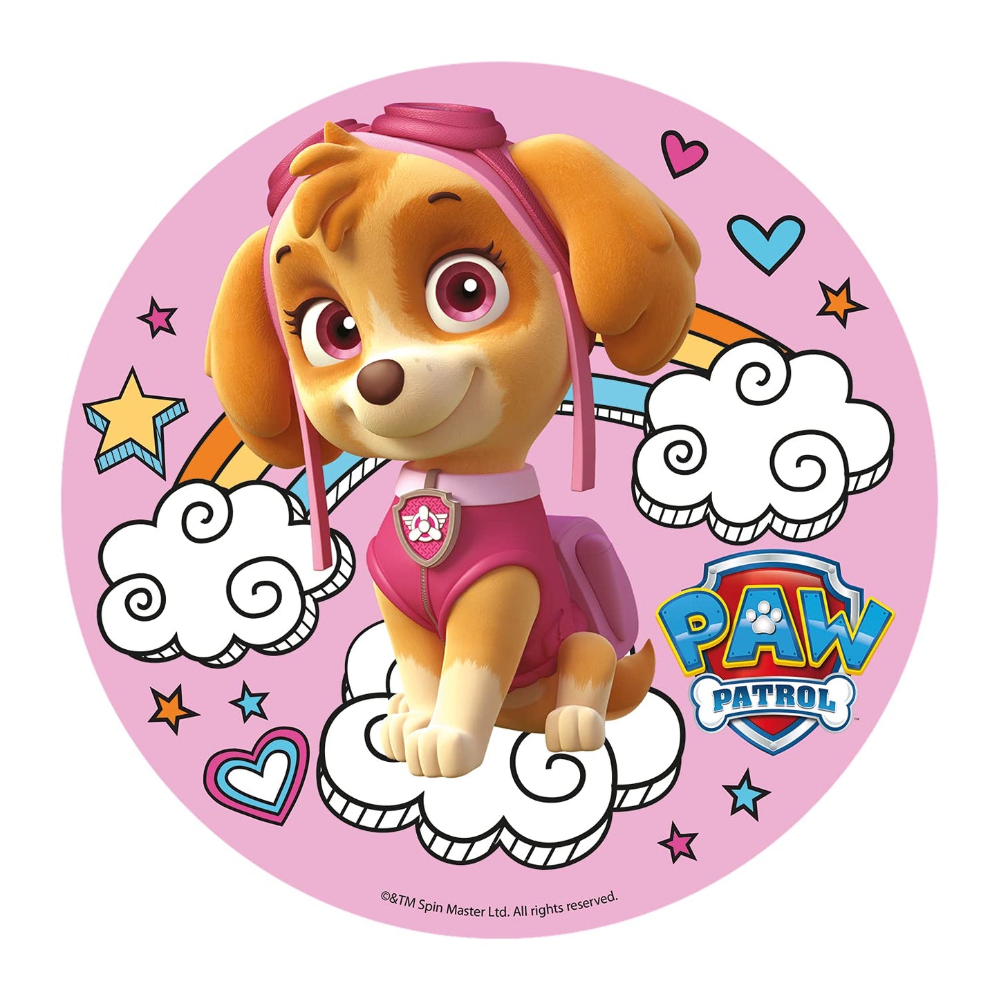 Dekozauber24 Paw Patrol Edible Cake Toppers 20Cm + 20X Cupcake Toppers For Children'S Birthday Parties, Decorations Muffins Imag