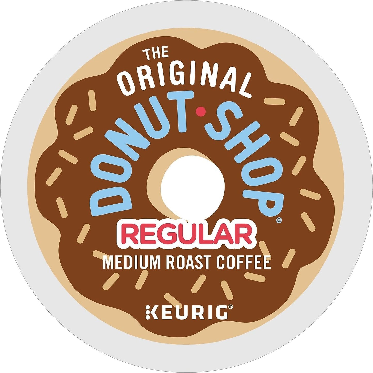 The Original Donut Shop Regular Keurig Single-Serve K-Cup Pods, Medium Roast Coffee, 96 Count (4 Packs Of 24)