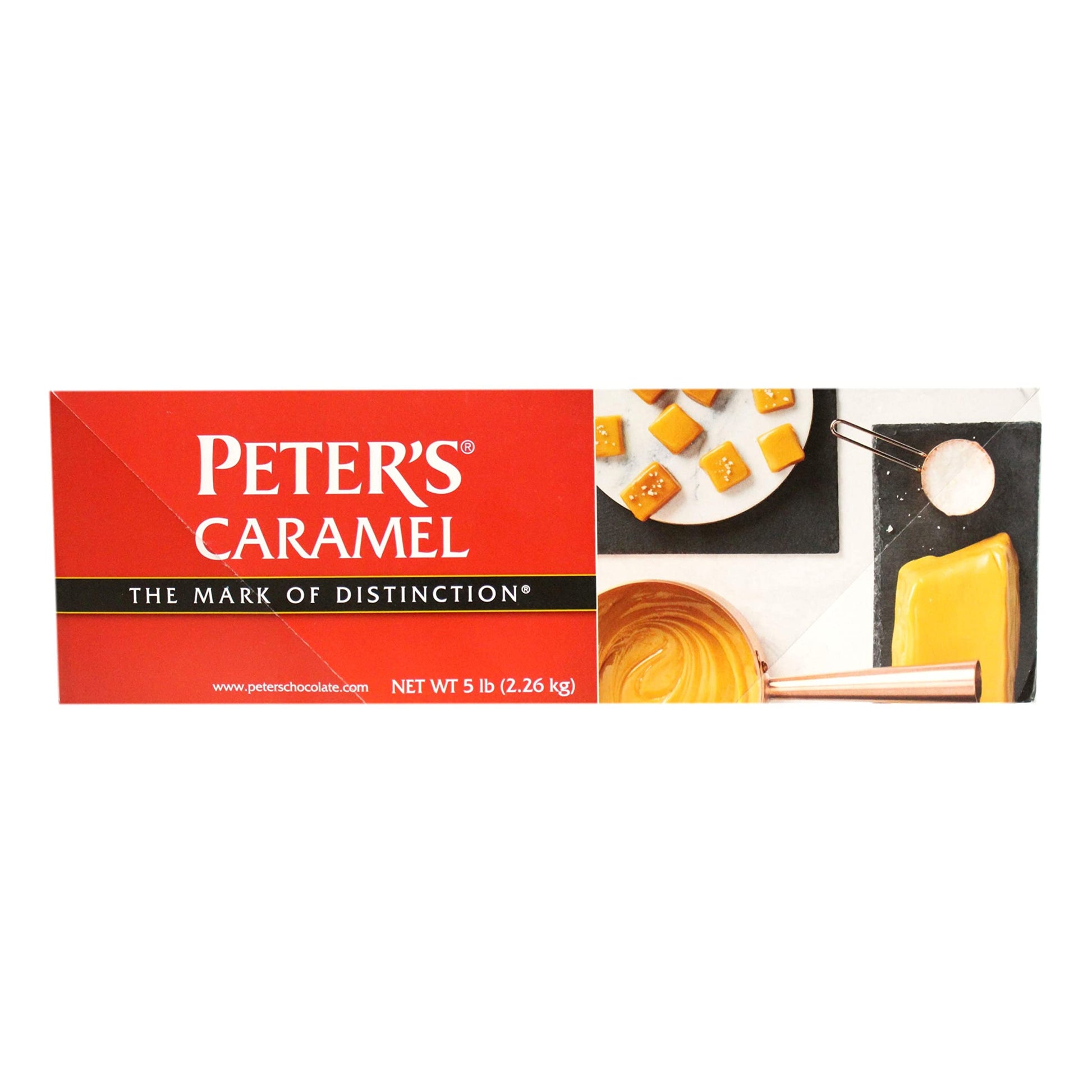 Kauffman Orchards Peters Caramel Block For Caramel Apples and Candy Making  5 Lb. (Pack of 3)