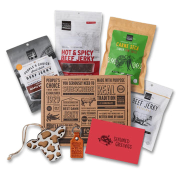 People'S Choice Beef Jerky - Jerky Box - Seasoned Greetings - Gifts For Dad - Christmas Gifts For Men - Beef Jerky Gifts For Men