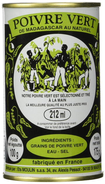 Madagascar Green Peppercorns In Brine - Pack Of 4