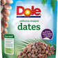 Dole California Chopped Dates, Dried Fruit, Gluten Free Snack, 8 Oz Bag