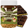Dubai Chocolate Spread, Dark Chocolate 6.35 oz Jar - Gourmet Chocolate Filling & Pistachio with Kataifi, Dubai Dip, Smooth Sprea
