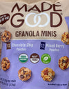 Generic Made Really Good Granola Minis, Chocolate Chip & Mixed Berry, USDA Organic, Nut Free, Single Serve, 24 Pouches