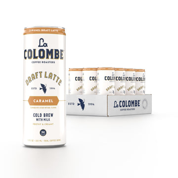 La Colombe Coffee, Caramel Draft Latte, 11 Fl Oz Cans (Pack Of 12), Coffeehouse Quality Cold Brew, Specialty Grade Coffee Beans,