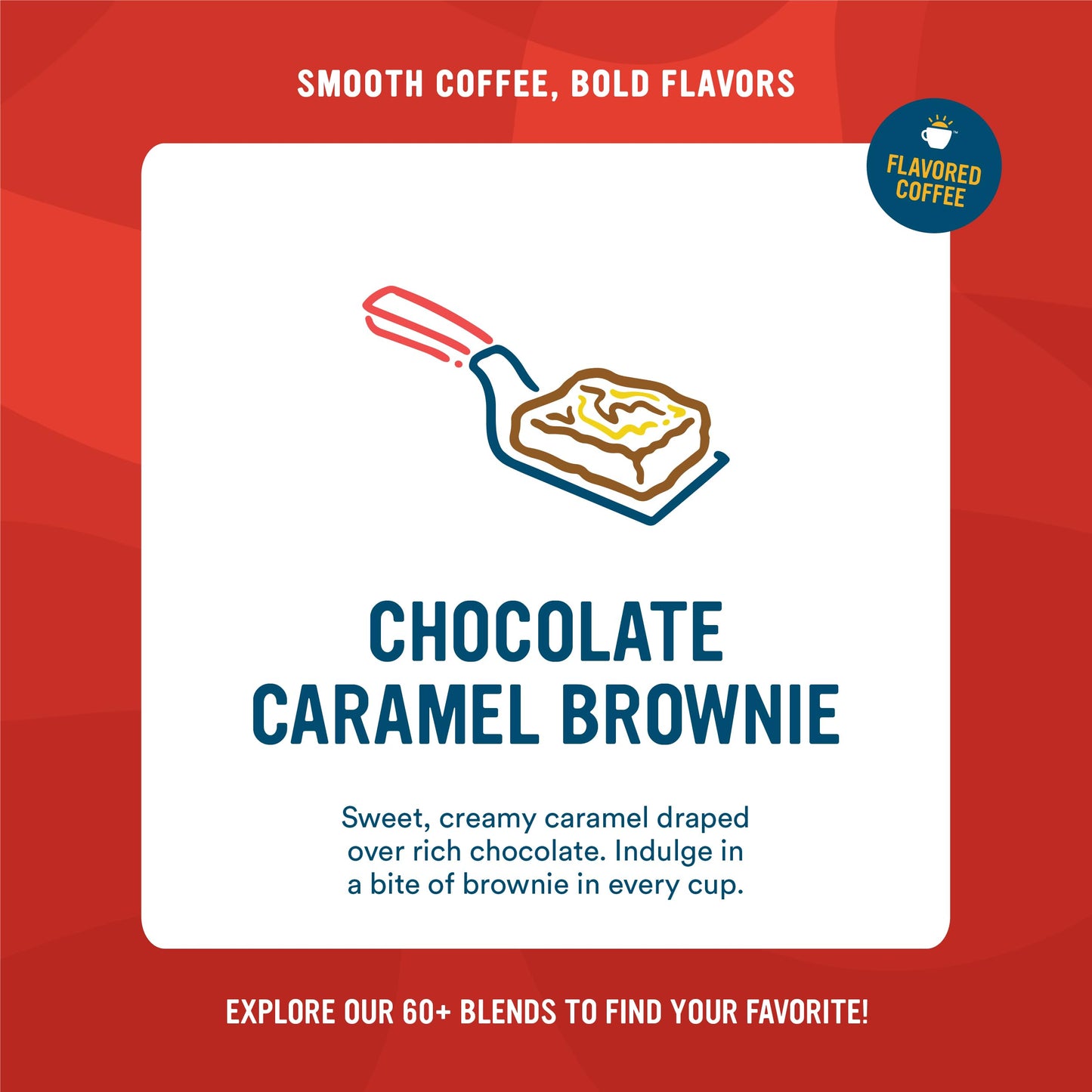 Camerons Coffee Roasted Ground Coffee Bag, Chocolate Caramel Brownie, 32 Ounce