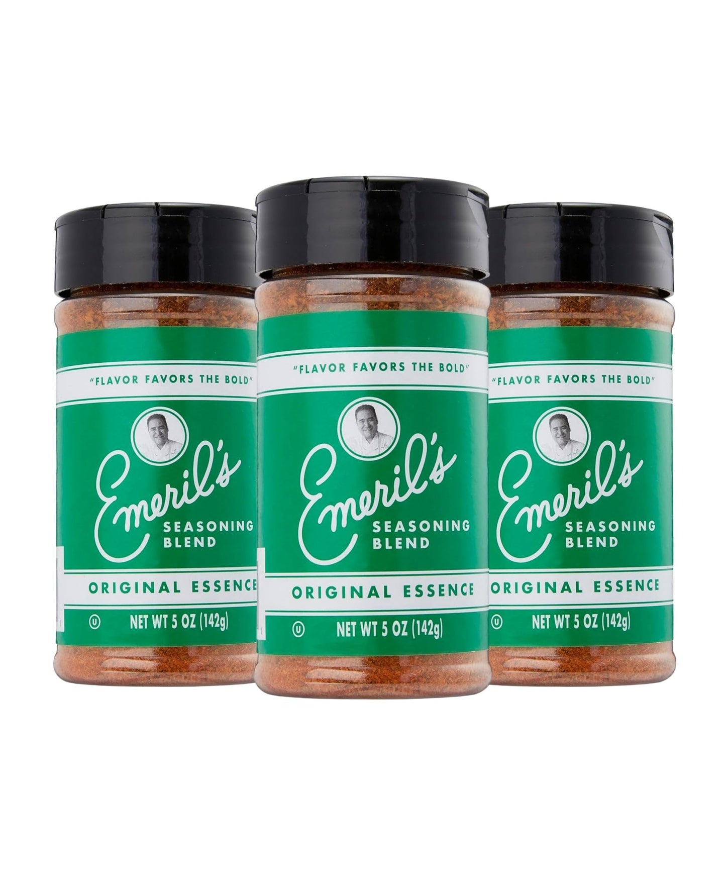 Emeril Lagasse 5 Oz  3-Pack and 6-Pack Seasoning Blend: Original Essence  Cajun  Blackened  Chicken Rub  Steak Rub and Rib Rub Best Seasonings and Spices for Cooking (Original Essence - 3PK)