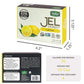 Bakol Jel Dessert - All Natural Vegan Dessert Mix - Kosher - Halal - No Artificial Sweeteners Flavors Or Colors - Lemon Flavor (Pack Of 12)