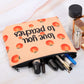 Vamsii Peach Makeup Bag Love You To Peaches Funny Peach Gift Bags Peach Themed Gifts Fruit Pun Gifts Peach Lover Gifts (Love You