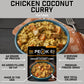 Peak Refuel Chicken Coconut Curry  Freeze Dried Backpacking And Camping Food  Amazing Taste & Quality  High Protein  Real Meat