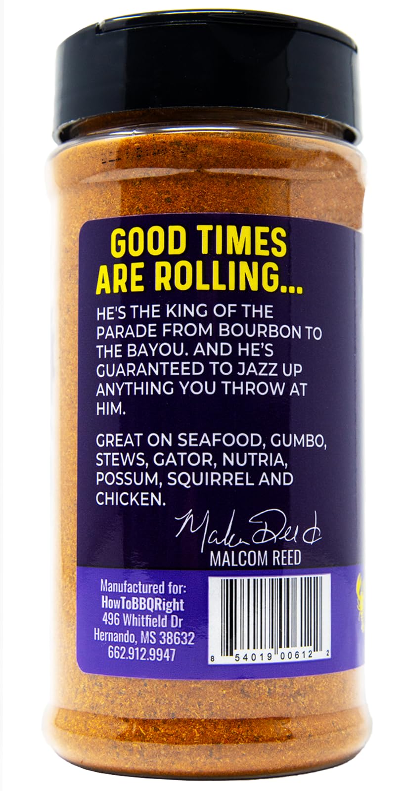 reduceer Hogs Cajun Seasoning for Seafood, Gumbo, Stews, 11.5oz Net Weight