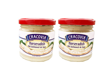 CRACOVIA OLD FASHIONED DE LUXE HORSERADISH (chrzan wyborowy) 2 PACK x 200 g (7.05 oz)