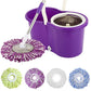 5 Replacement Mop Micro Head Refill For 360 Spin Magic Mop-Microfiber Replacement Mop Head-Round Shape Standard Size