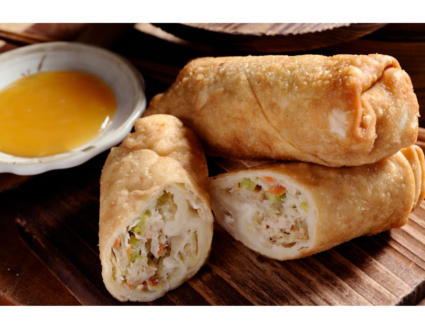 Hot Chinese Mustard And Chinese Duck Sauce Sets (2 Mustard, 2 Duck Sauce, 8 Chopsticks)