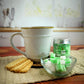 Bear Necessities Gourmet Sugar Cubes, Peppermint Infused, 70g Jar, Perfect for Coffee, Tea, Hot Chocolate & Cocktails