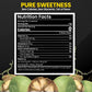 SUBSUGAR Monk Fruit Sweetener Liquid Drops, 100% Pure, 250ml, No Erythritol, Pump Dispenser
