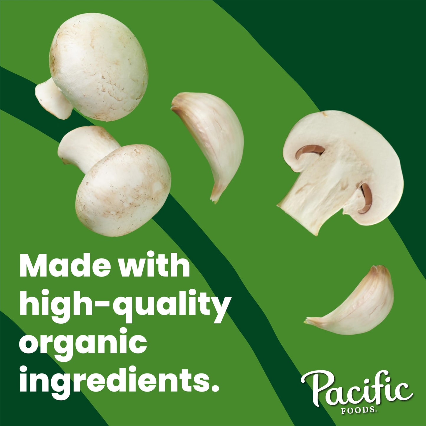 Pacific Foods Organic Mushroom Broth, 32 Fl Oz, Pack of 12, Model 04100