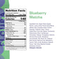 Floura Blueberry Matcha Fruit-Forward Fiber Bars- High Fiber, Vegan, Gluten & Dairy Free, Low Calorie Healthy Snack Bars with Up