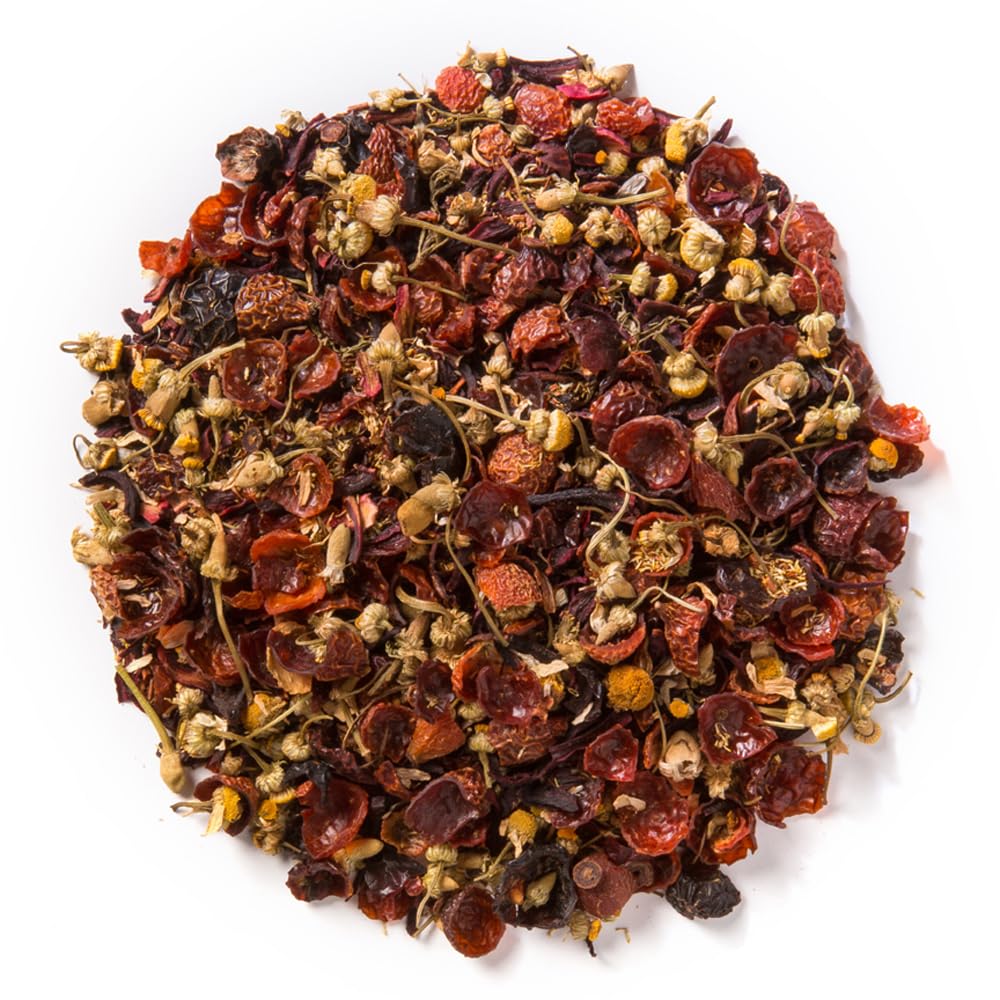 Davidson'S Organics, Herbal Berry Essence, Loose Leaf Tea, 16-Ounce Bag
