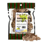 Dried Preserved Whole Lemon - Dehydrated Fruit Peel Snacks, Whole Lemon   Seed Slices, Li Hing Mui Preserved, Asian-Style