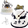 16Pcs Music Cake Topper Musical Instruments Decorations For Birthday Cupcake Topper Party Supplies