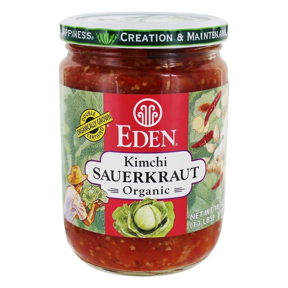Eden Foods Organic Kimchi Sauerkraut - 18 oz Jar